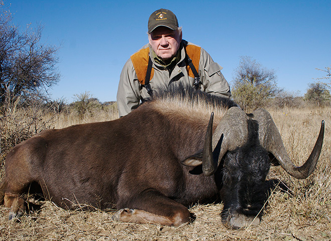 Black Wildebeest Trophy Hunting Makadi Safaris