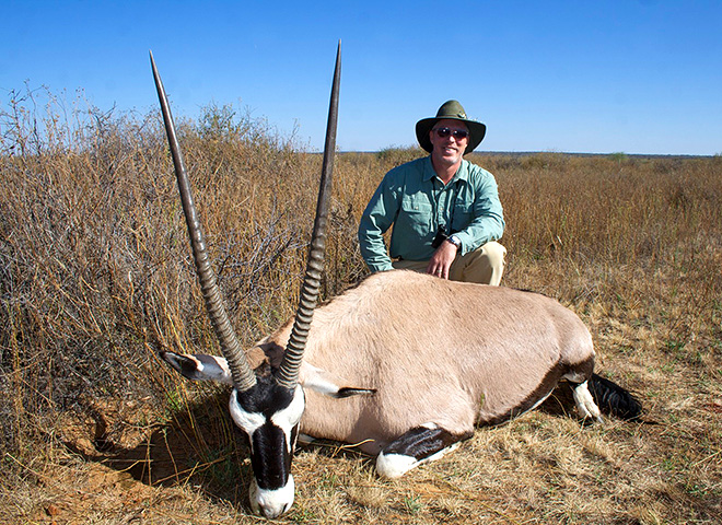 Gemsbok (Oryx) Trophy Hunting Makadi Safaris