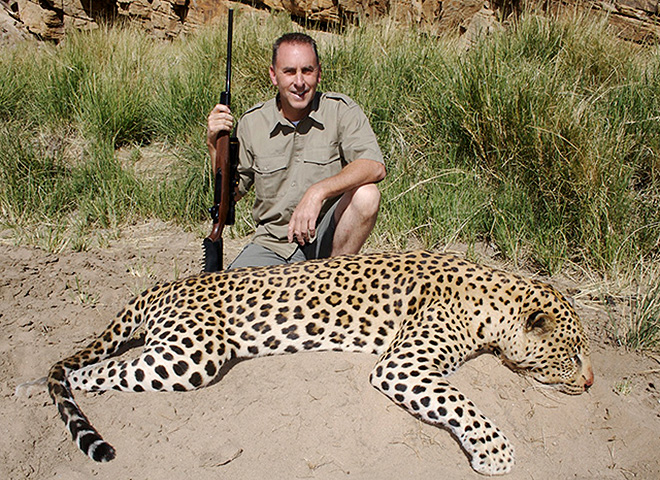 Leopard Trophy Hunting Makadi Safaris