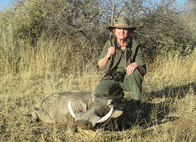 Warthog Trophy Hunting Makadi Safaris